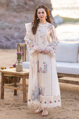 Qalamkar-3 PC Winter Dhanak Embroidred - V029