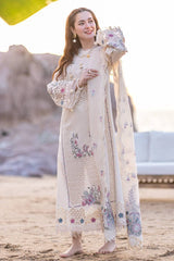 Qalamkar-3 PC Winter Dhanak Embroidred - V029