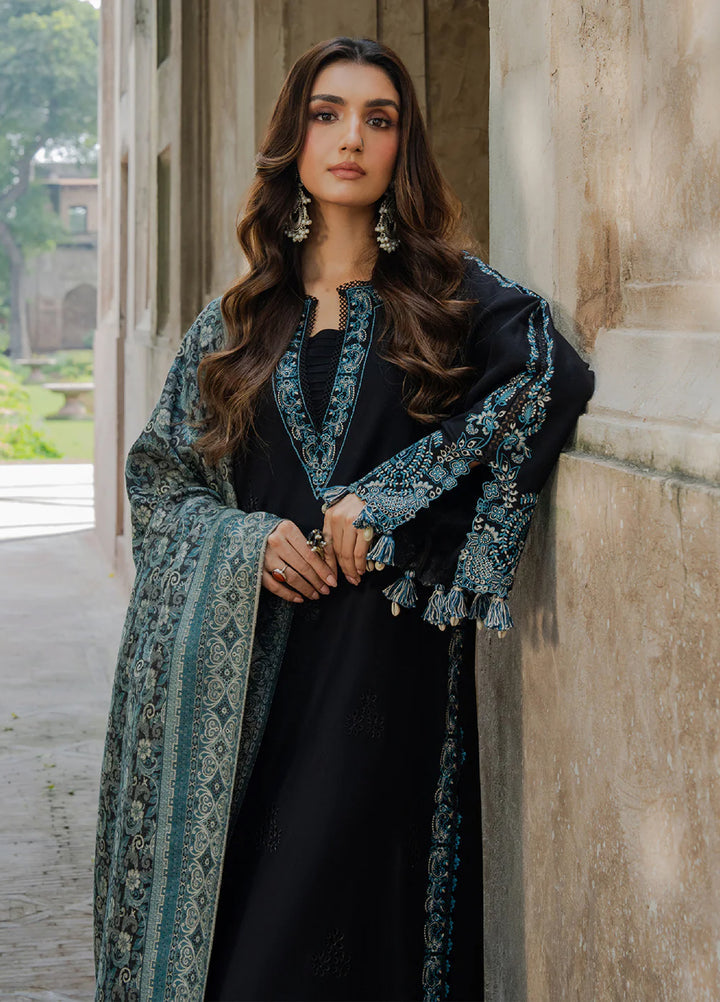 Aizel-3 PC Winter Dhanak Embroidred - V036