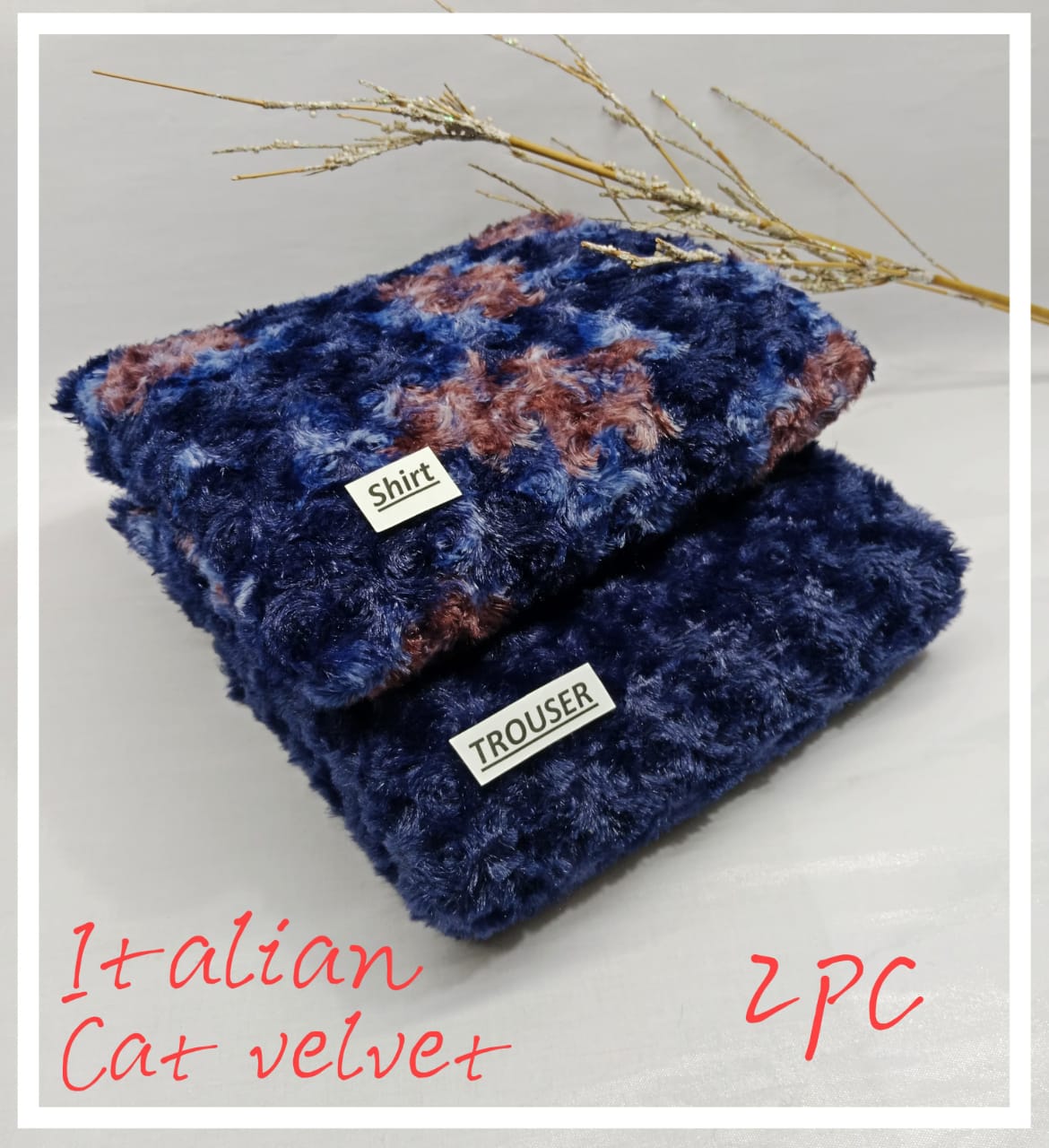 ITALIAN CAT -2 PC Winter Velvet -V015