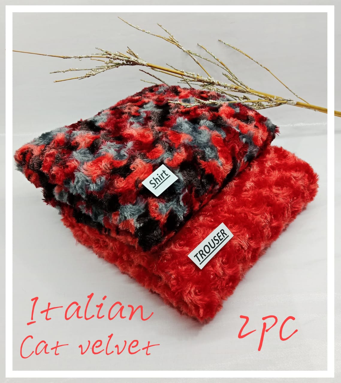 ITALIAN CAT -2 PC Winter Velvet -V016