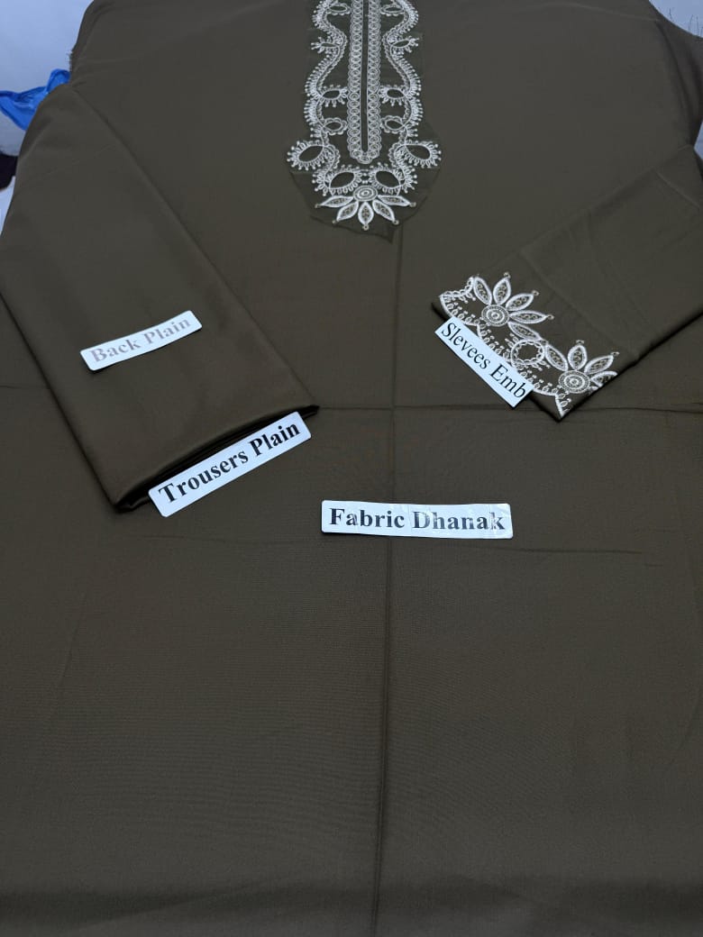 Urge - 2 PC Winter Dhanak Embroidred -V018