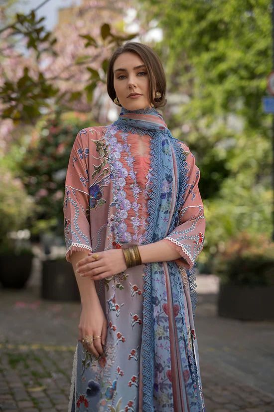 Sobia Nazir-3 PC Winter Printed Dhanak - V046