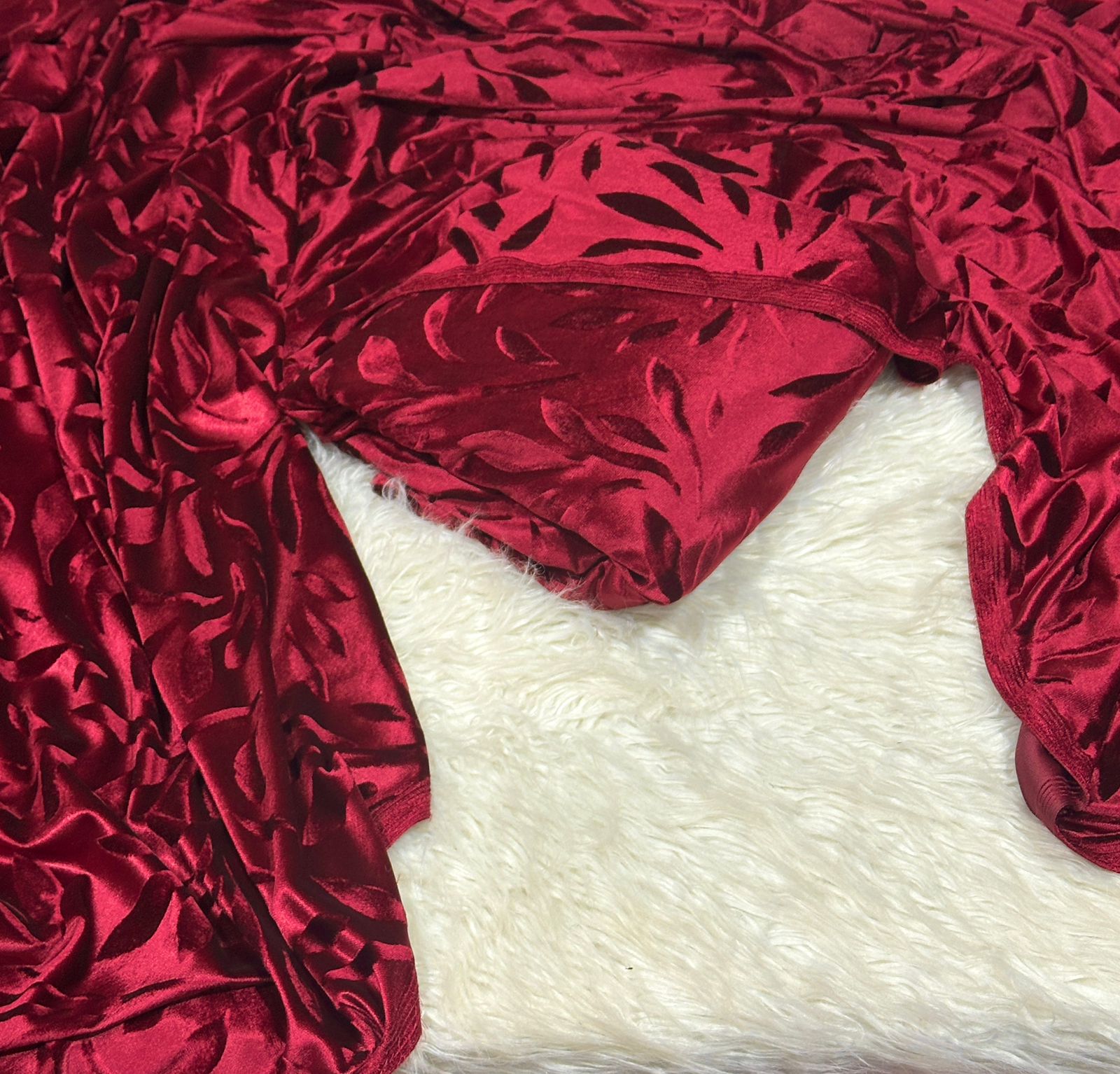 Indian velvet - 2 PC Plachi Velvet - V090