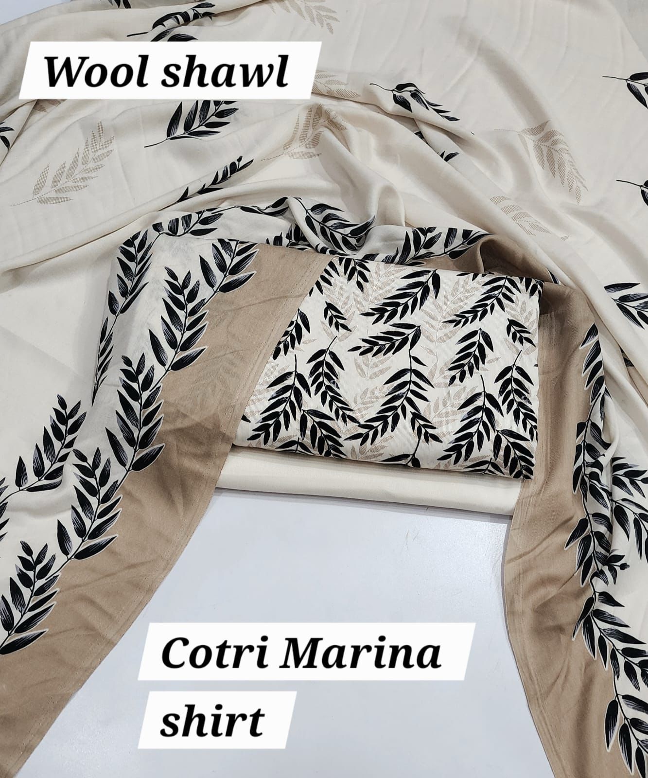 Marina-3 PC Winter Printed Marina-V081