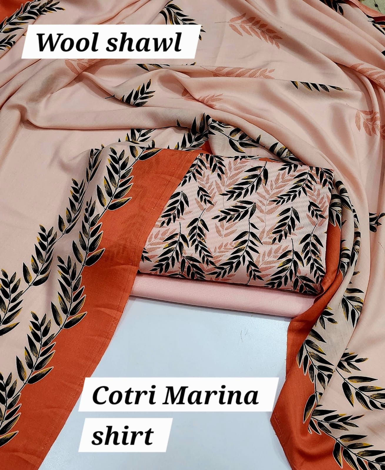 Marina-3 PC Winter Printed Marina-V080