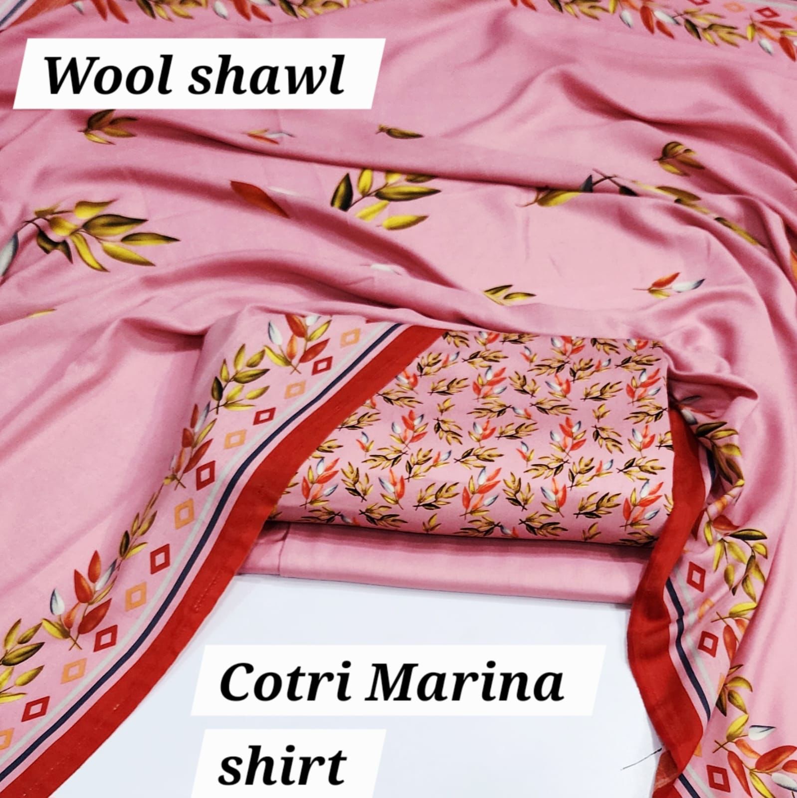 Marina-3 PC Winter Printed Marina-V076