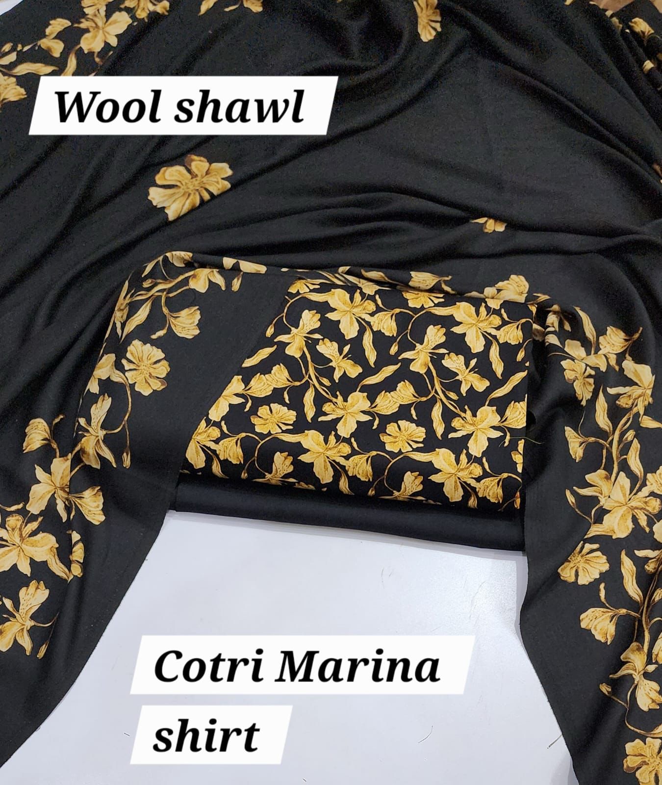 Marina-3 PC Winter Printed Marina-V072