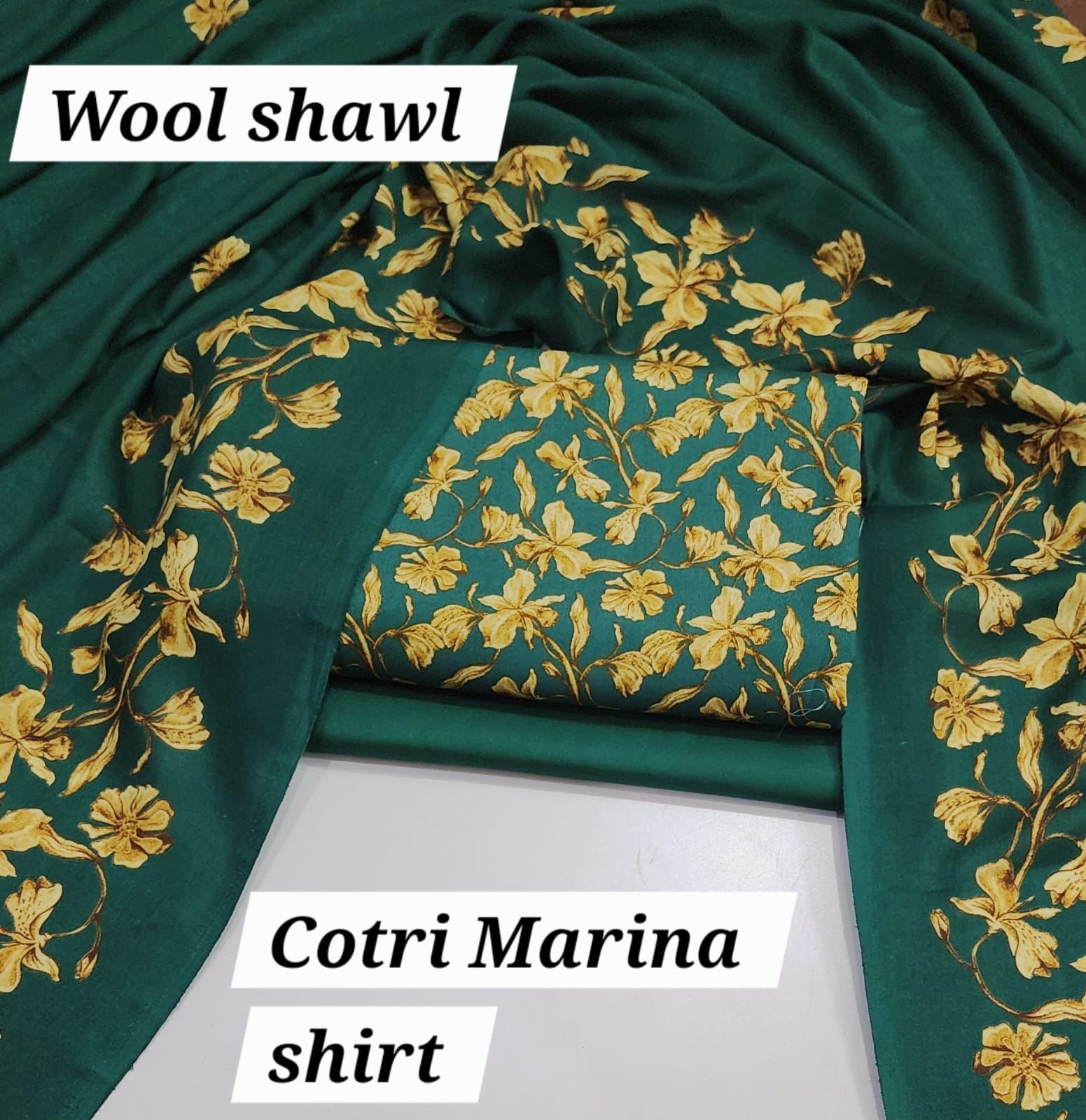 Marina-3 PC Winter Printed Marina-V066